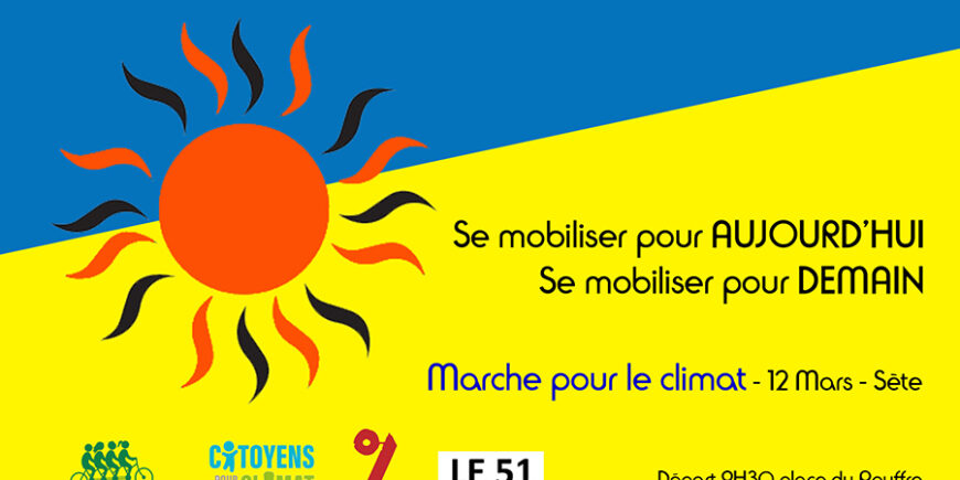Marche pour le climat – Sète 12 mars 2022